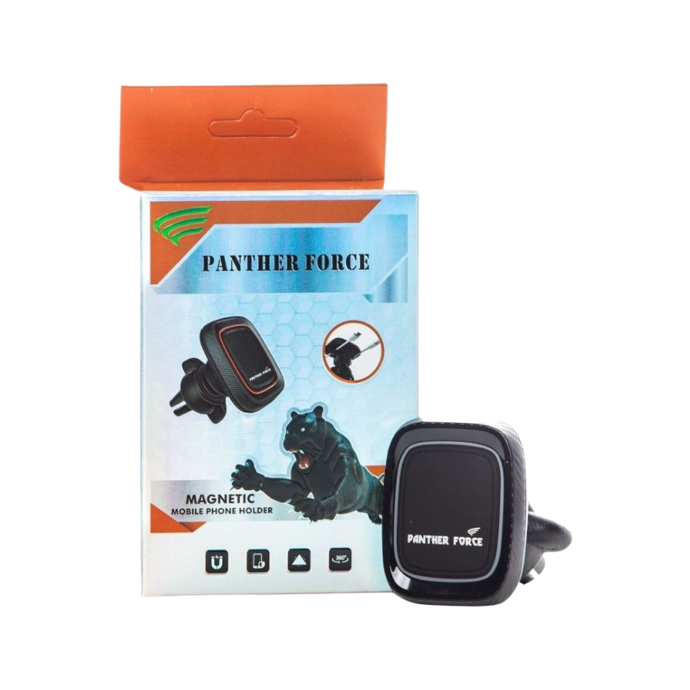 Panther Force Square Magnetic Air Vent Holder PF05- Strong Magnetic Grip, 360° Adjustable, Compact & Durable Design, Universal Compatibility Panther Force Square Magnetic Air Vent Holder PF05- Strong Magnetic Grip, 360° Adjustable, Compact & Durable Design, Universal Compatibility